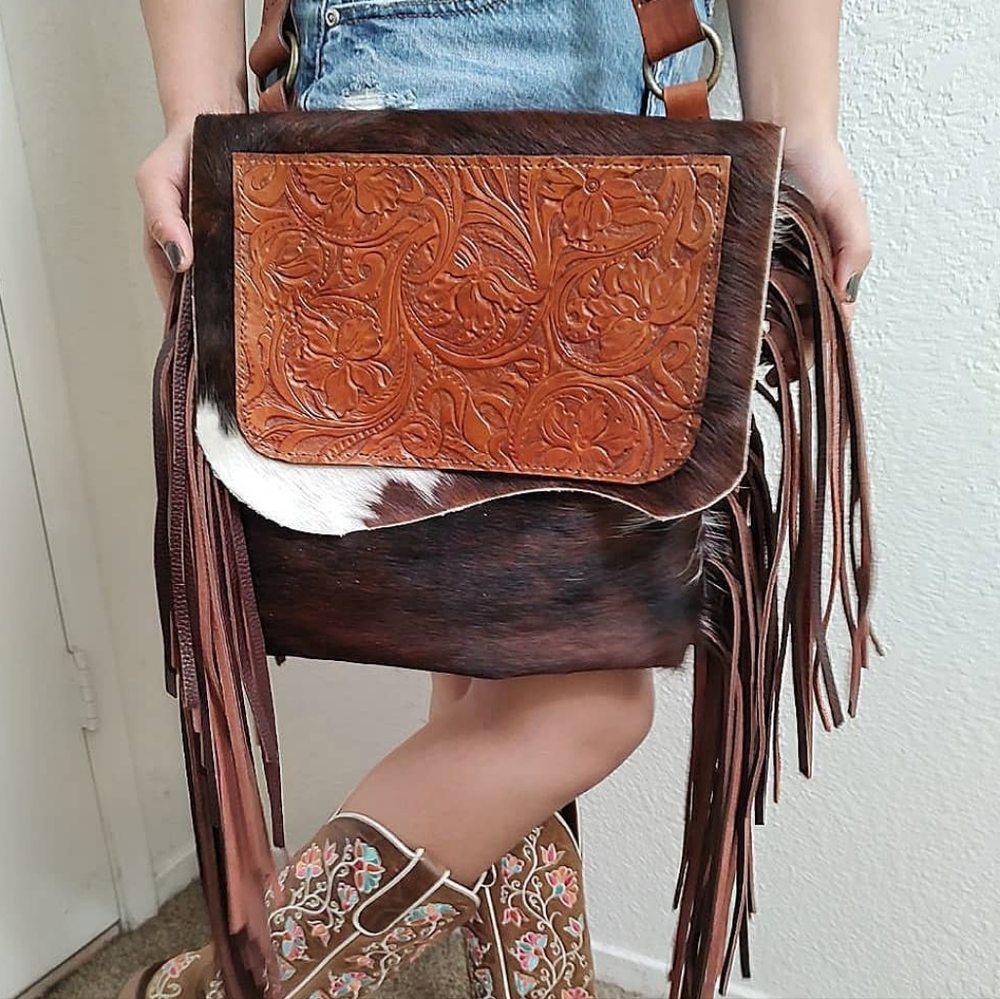Cowhide Purse